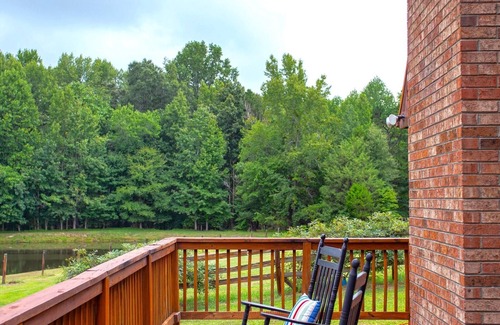 Hurdle Mills Cabin | Two Stunning Lakefront Cabins w/Hot Tubs on 25 Acre Nature Retreat