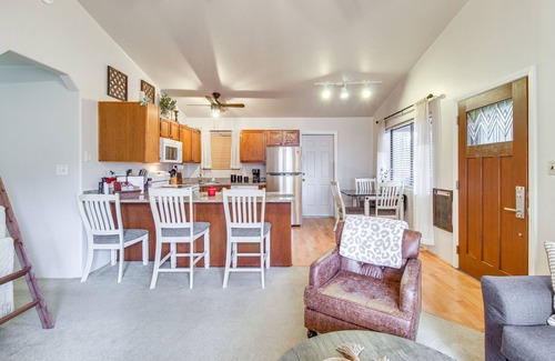 Pinetop Cottage | Updated Deck & Fireside Table: Pinetop Cottage