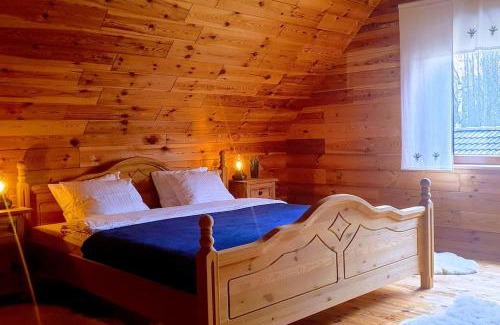gmina Orla House | Uroczy drewniany dom w ciszy i spokoju