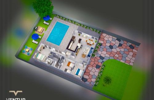 Driftwood House | Ventur Oasis Lux Hollywood Private Pool Retreat