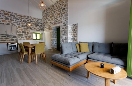 Limeni House | Villa ARIS with shared pool, exposed position over the sea, Peloponnese