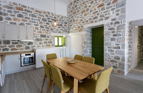 Limeni House | Villa ARIS with shared pool, exposed position over the sea, Peloponnese