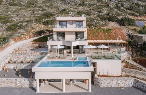 Sissi Villa | Villa Dia, 6 Bedrooms, sea View, in Sisi, Agios Nikolaos, Greece