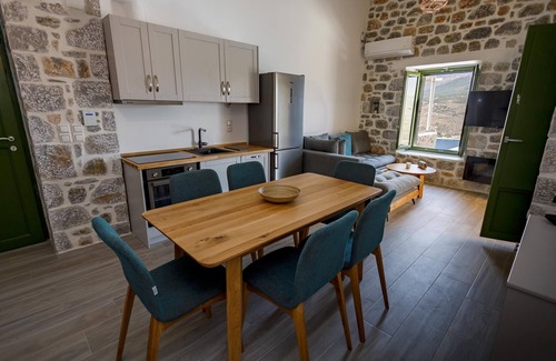 Limeni House | Villa ERMIS with shared pool in exposed position over the sea, Peloponnese