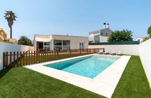 Son Blanc Villa | Villa Houses - Villa Alta Calidad con Piscina y Jardín. A 5 Minutos de la Playa