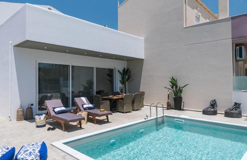 Kalamaki Villa | Villa Iceberg 2 with Pool