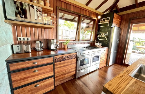 Punaauia Villa | Villa Manuiti luxury - private swim SPA - sea view