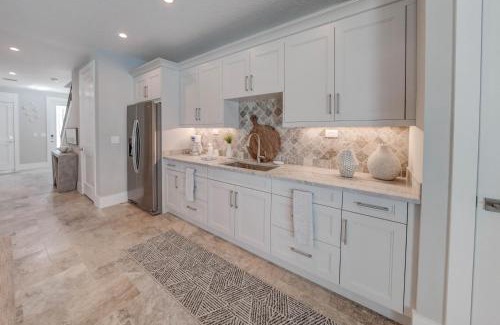 Marineland Acres House | Villa Nautilus New Lux 3 Story Pool Hot Tub Home with Elevator- Steps away from the beach