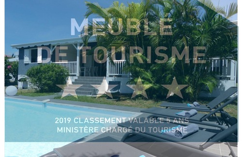 Saint-Francois Villa | VILLA TORTUGA 4 * garden, quiet, private pool