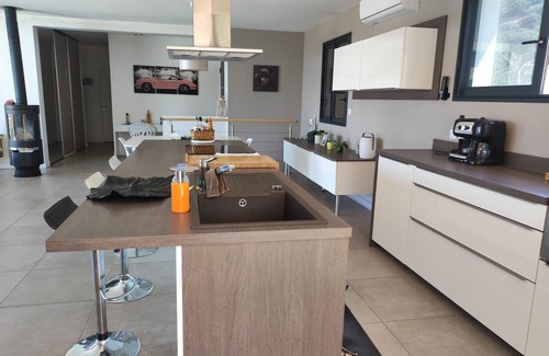 Alata House | Villa with unobstructed view of sea and scrubland, not overlooked