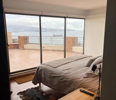 Placeres Apartment | Vista panorámica a Valparaiso