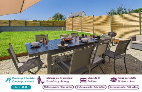 Saint-Gildas-de-Rhuys House | Vue mer - 500m plage - Maison neuve pour 10