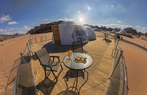 Wadi Rum RV Rental | Wadi Rum UFO Luxotel - Campsite