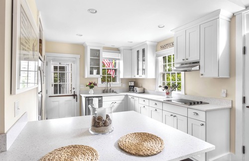Nantucket Town House | Walk to Town from Beautiful Cottage w/Guest House & A/C 3bed/3bath!