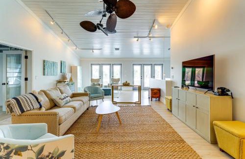 Summerplace House | Walk to Wabasso Beach Home with Hot Tub and Bikes