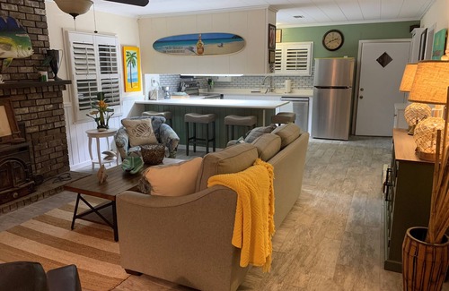 Ono Island Cottage | Watch Dolphins on your own Private Beach! Renovated! Boat Launch Extremely Close