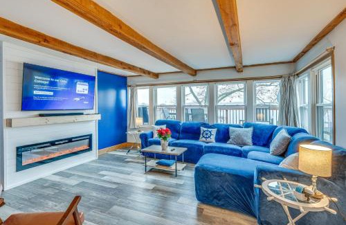 Fox Lake House | Waterfront Fox Lake Vacation Rental with Fire Pit!