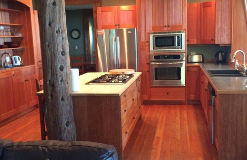 Tofino House | Waterfront Paradise! 1-Acre Luxury Custom Home with Stunning Views of Meares Is.