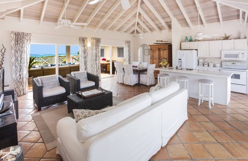 Providenciales Villa | White Osprey: Spectacular views from every room and pool overlooking the ocean