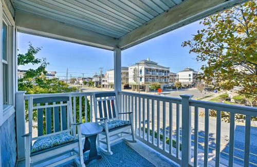 Wildwood House | Wildwood Townhome with Patio 1 Block To The Beach!