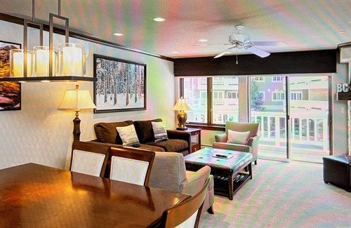 Beaver Creek Cabin | Winter Wonderland Luxury 2-bedroom lodge steps from the ski lifts in BC Village