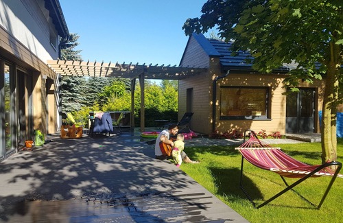 Wiselka House | Wiselka Holiday House -1.2 km to the beach, fireplace & sauna. National Park.