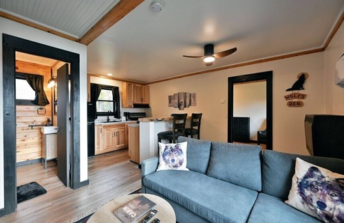 Iron River Cabin | Wolfs Den at The Spot on Buskey Bay in Iron River, WI