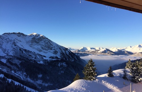 Avoriaz Apartment | Wonderful apartment with panoramic view and swimming pool inside