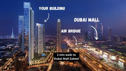 Za'abeel 2 Apartment | WonderfulStay at Downtown Views - Best Burj Khalifa and Fountain View - Brand New Luxury Apartments