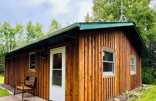Iron River Cabin | Woodland Retreat - 10 acres of secluded, wooded trails for you to hide-a-way!