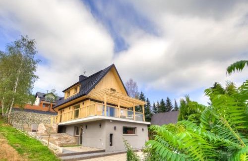 gmina Łososina Dolna Villa | Znamirowickachata SAUNA JACUZZI SPA