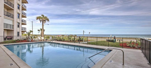 Oceanfront Ormond Beach Condo w/Pool Access!