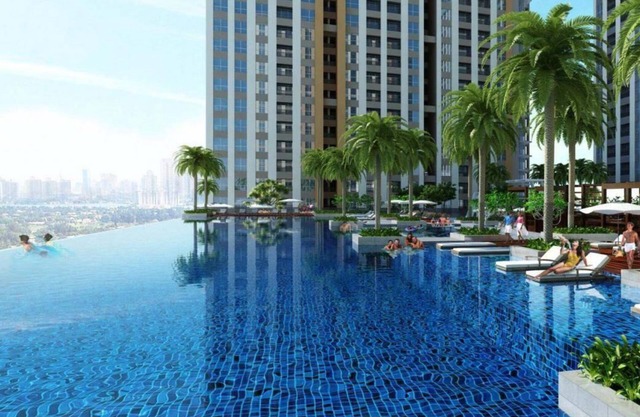 ★선라이즈 Sunrise City Luxury New 2bed&2bath SW POOL#1