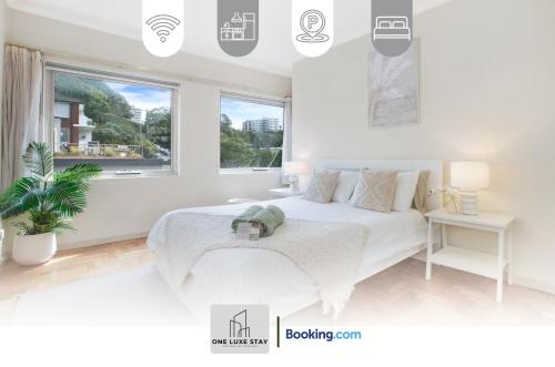 1 Bed Apt By One Luxe Stay Serviced Apartment & Vacation Rental Manly BEACH, Northern Beaches, Sydney With Free WiFi