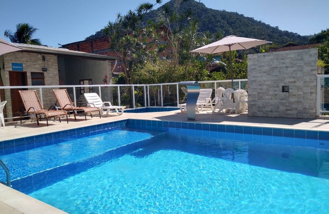 1-bedroom apartment, furnished, swimming pool, playground and barbecue.