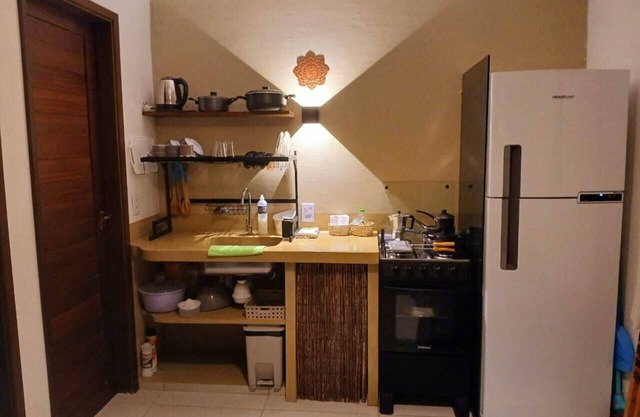 1 Coco Bambu Pipa apartment 1, 200 m from the beach and 100 m from the center.