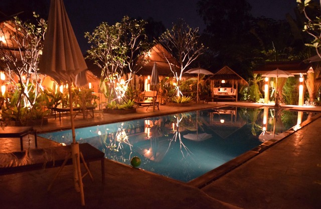 #1 DRAMATIC BUNGALOW WITH 2 SALT WATER POOLS AND WATERFALLS
