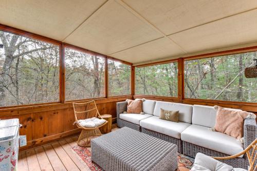 1 Mi to Beach Lake Rabun Home with Carriage House