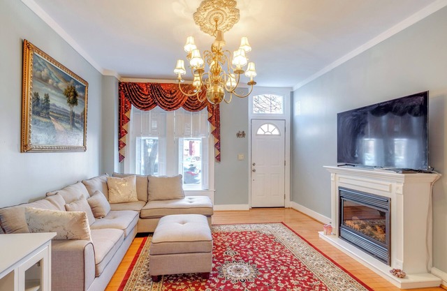 1 Mi to Dtwn: Townhome w/Patio in Baltimore!