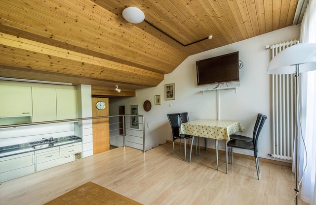 1 room apartment for 1 - 3 people with a view of the ski slope