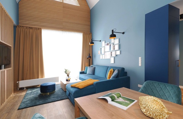 1-room vacation apartment with balcony facing the lake