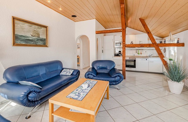 100 m² Große Ferienwohnung für bis zu 5 Personen, 10 min vom Strand Entfernt