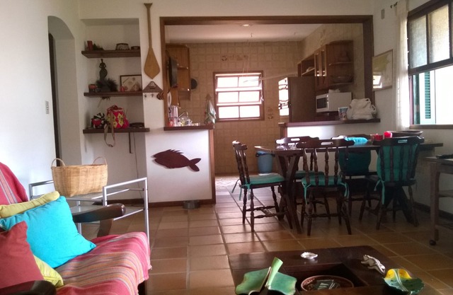 100 meters from the beach and access the trail to deserted beaches.
