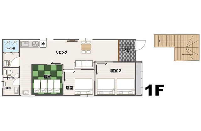 101 With kitchen Freely charter 3LDK 10 adult/Naha Okinawa