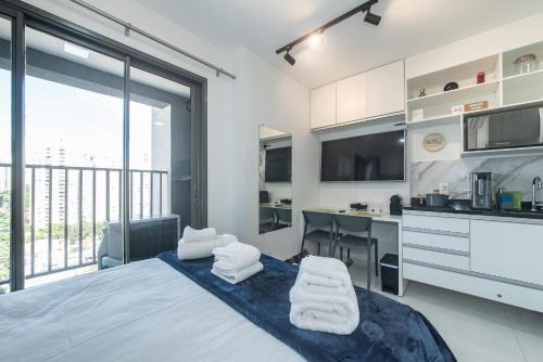 "1103 - Studio Moderno e Completo no Campo Belo!"