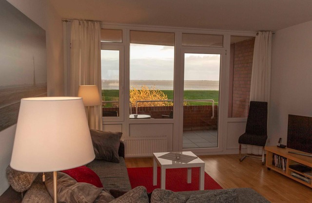 129 Südstrand Nordsee FEWO - 129 Living on the south beach with sea views