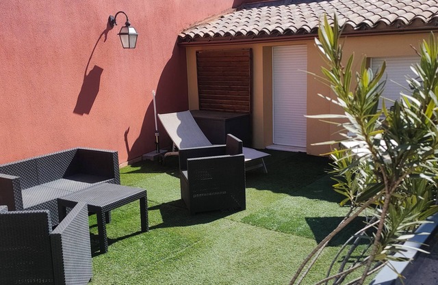 130 m² air-conditioned apartment with large terrace - 2 bedrooms + master suite