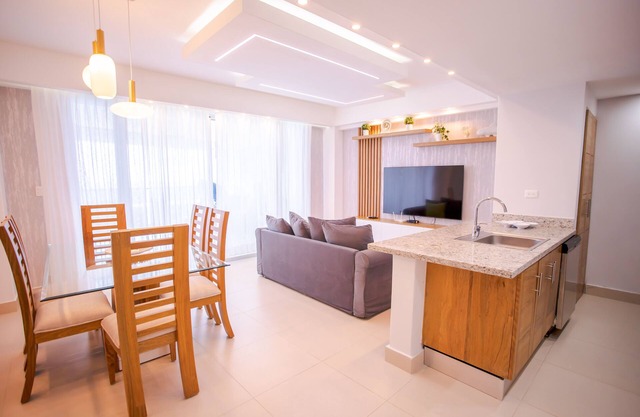 14th Floor Modern Ocean, Beach & Pool View Apartment in Juan Dolio