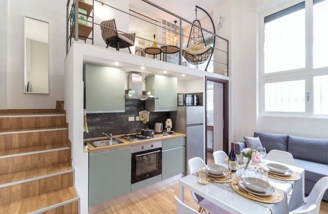 15 min Duomo] Loft with free parking near Navigli