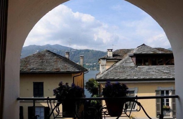 17th century building in the historic center of Lake Orta